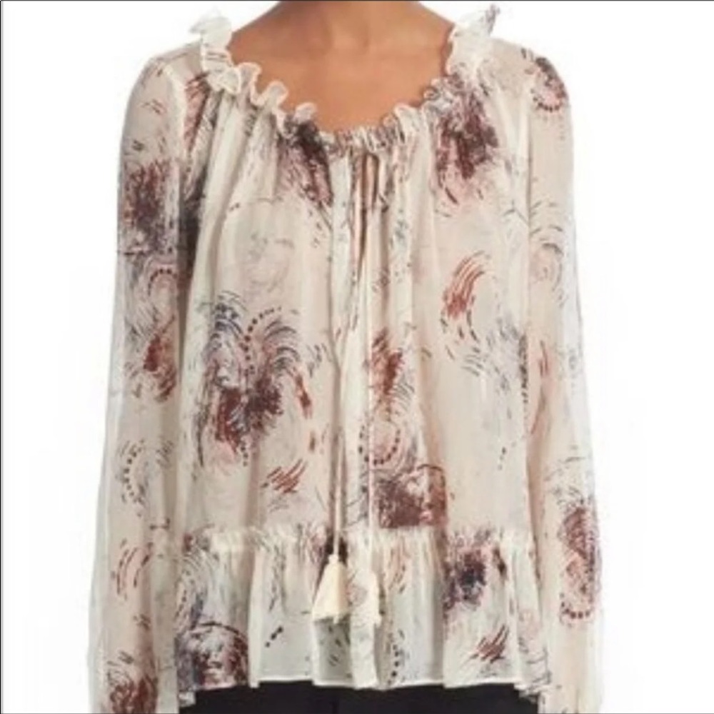 Elizabeth and James Silk blouse